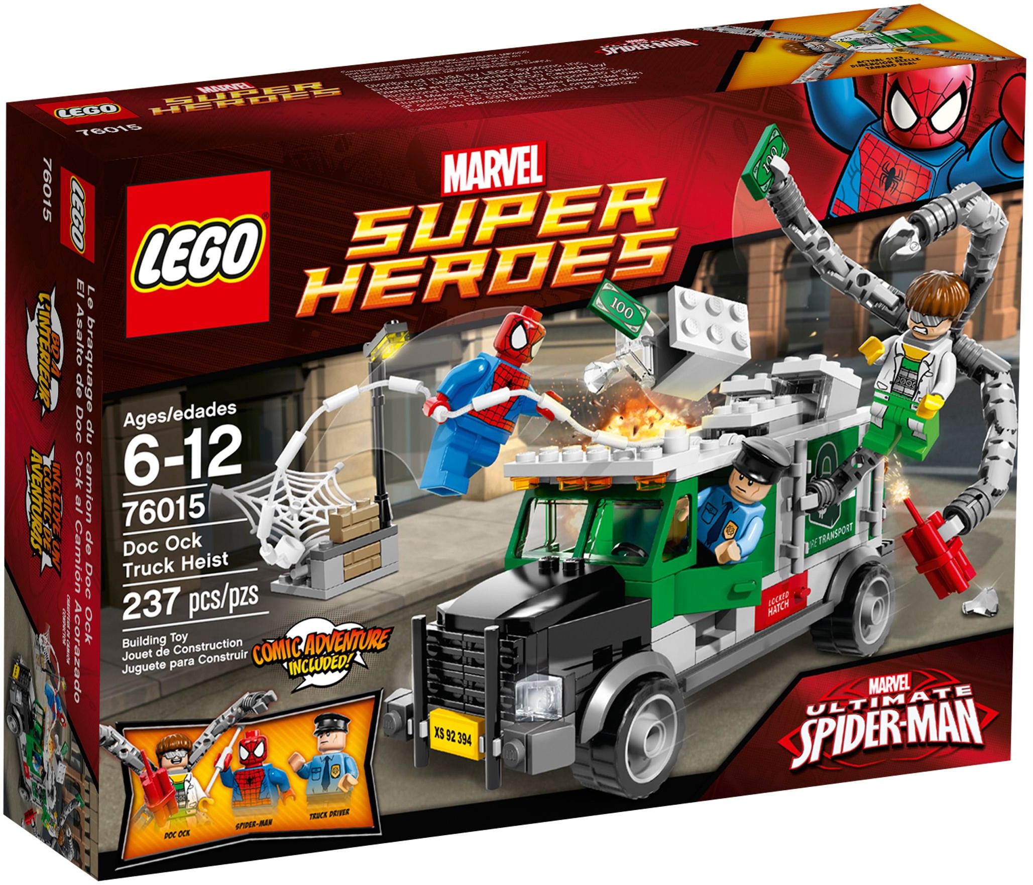 SPIDER-MAN DOC OCK TRUCK HEIST OCK LEGO 76015 SUPER HEROES 