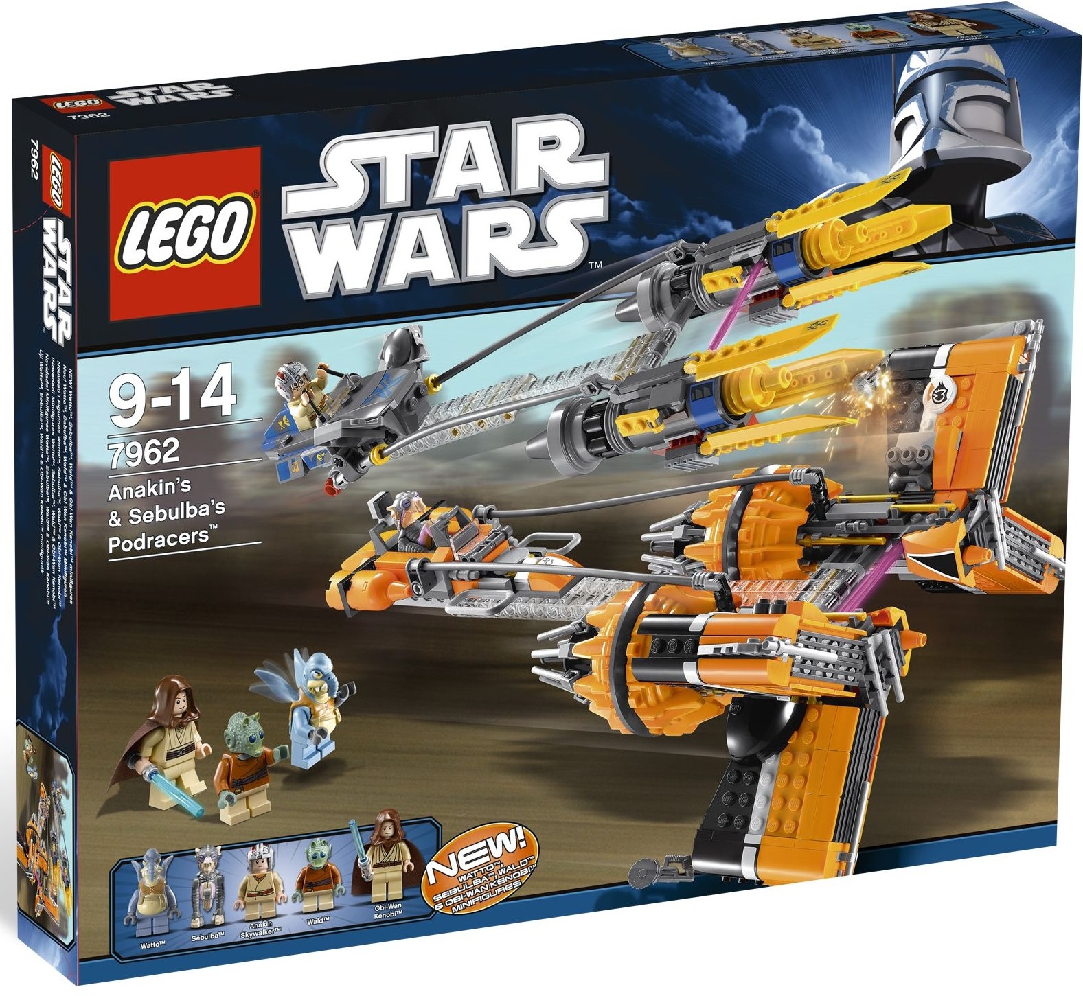 Lego® Star Wars Minifigur Sebulba Set 7962 Neu 