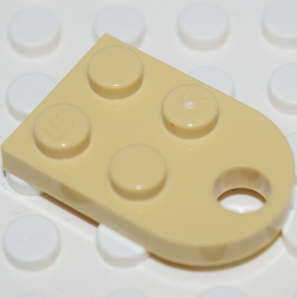 6070377 Coupling Plate 2X2 3176 Brick Yellow Minifigur